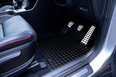 Audi A6 Avant & Saloon Car Mats Years 2003 To 2011 This Is A Four Piece Set With Floor Fixing Clips In All Four Mats