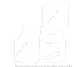 Seat Leon 2002-2005 Tailored Car Mats