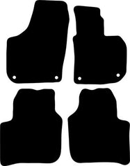 Skoda Superb Fits 2008 To 2015 This Is Four Piece Set With Floor Fixing Clips In The Driver & Passenger Mats