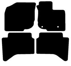 Toyota Hi-Lux Double Cab Fits Years 2011 To 2016 This Is A Four Piece Set With Floor Fixing Clips In The Drivers Mat