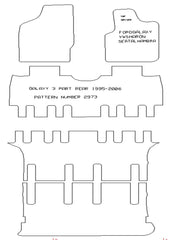 Ford Galaxy To 1995 - 2006    With Full 3 Part Rear