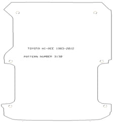 Toyota Hi-Ace  1983 - 2012    Van Rear Section