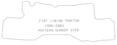 Fiat Tractor Fiat 110/90 Tractor 1986-2003 Tailored Car Mats