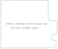 Morris Marina Or Ital Estate 1971 - 1980  Boot Mat