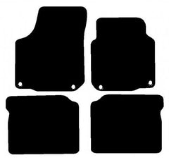 Seat Leon Fits Years 2002 To 2005 This Is A Four Piece Set With Oval Floor Fixing Clips In The Driver And Passenger Mats