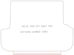 Volvo 940 1990-1998 Tailored Boot Mat