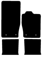 Jaguar Xk 150 Fits Years 2006 To 2014 This Is A Four Piece Set With Floor Fixing Holes In The Driver & Passenger Mats