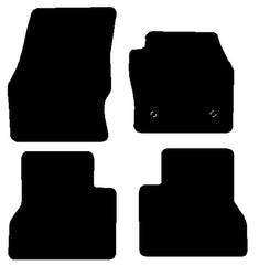 Ford Transit Connect Crew Cab Van Mats Long Wheel Base Fits Years  2014 To 2016 This Is A Four Piece Set With Floor Fixing Clip In The Drivers Mats Only